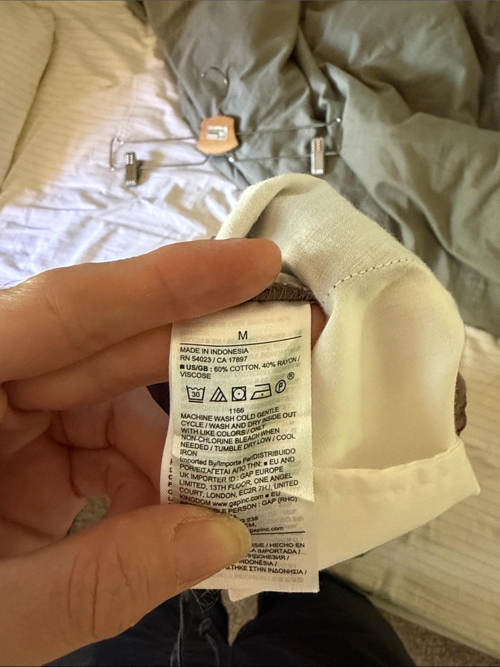 Gap pull on Drawstring Pants - taupe - Picture 5 of 5